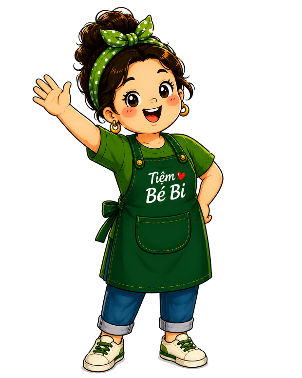 Linh vật Bé Bi của Tiệm Bé Bi
